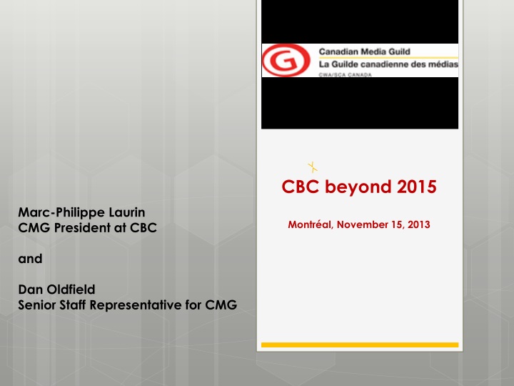cbc beyond 2015 montr al november 15 2013