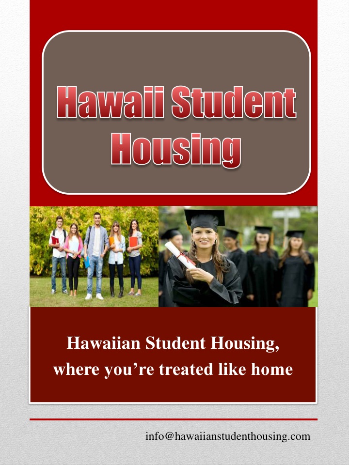 hawaii student housing
