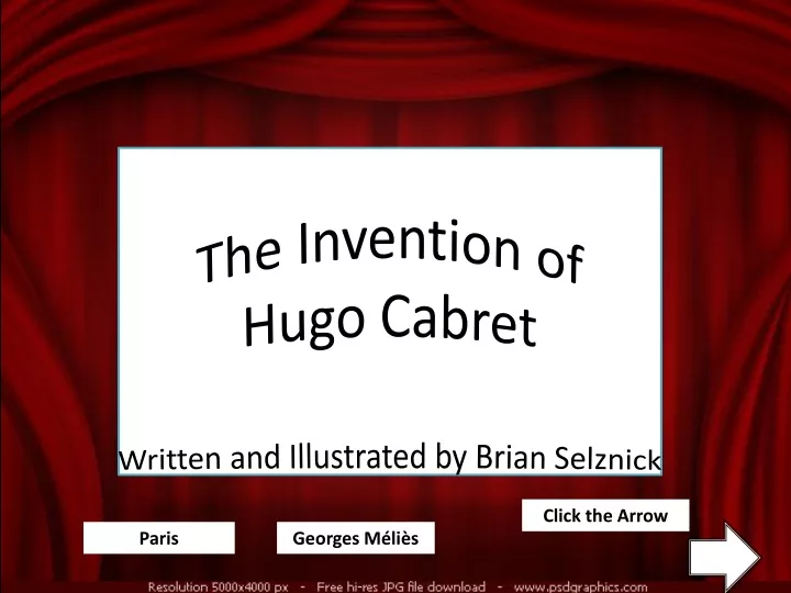 the invention of hugo cabret written