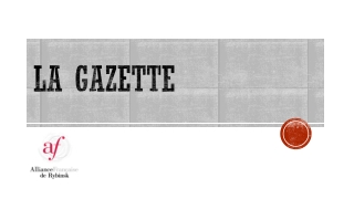 la gazette
