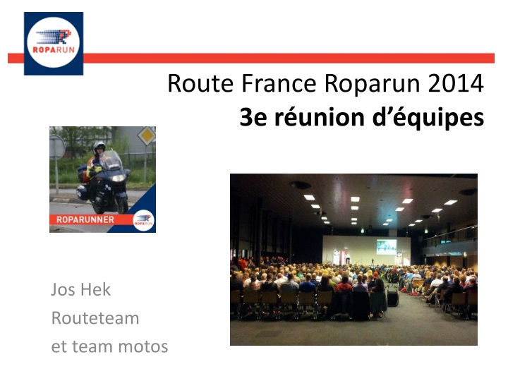 route france roparun 2014 3e r union d quipes