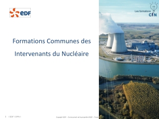 Formations Communes des Intervenants du Nucléaire