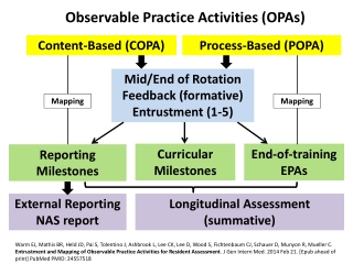 Observable Practice Activities (OPAs)