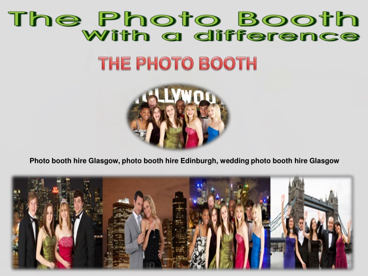 the photo booth