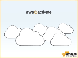 Global startup program, support & package: AWS Activate