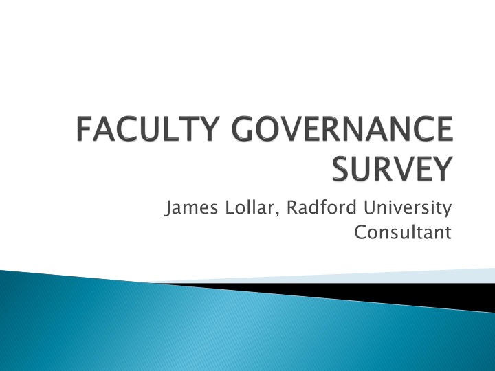 faculty governance survey