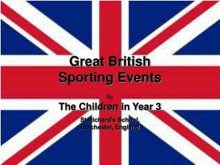 Great British Sporting Events