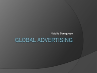 Global Advertising