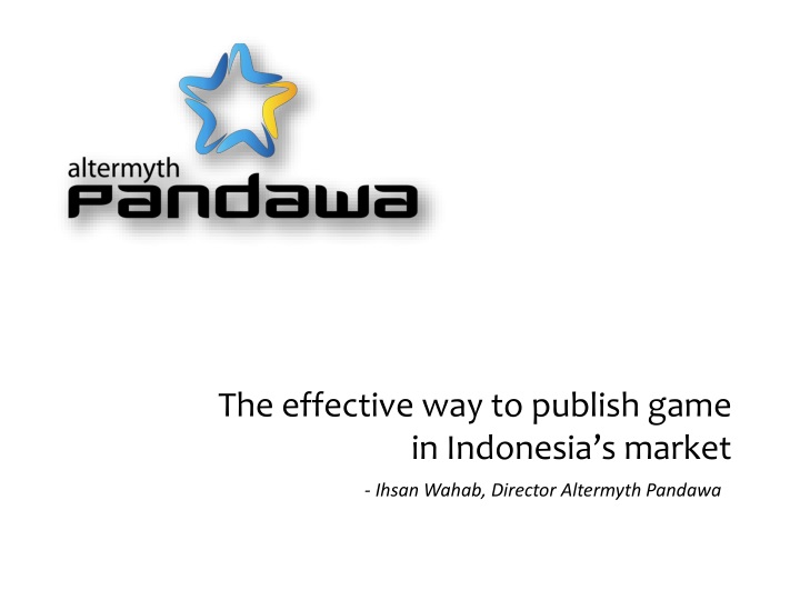 the effective way to publish game in indonesia s market