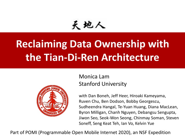 reclaiming data ownership with the tian