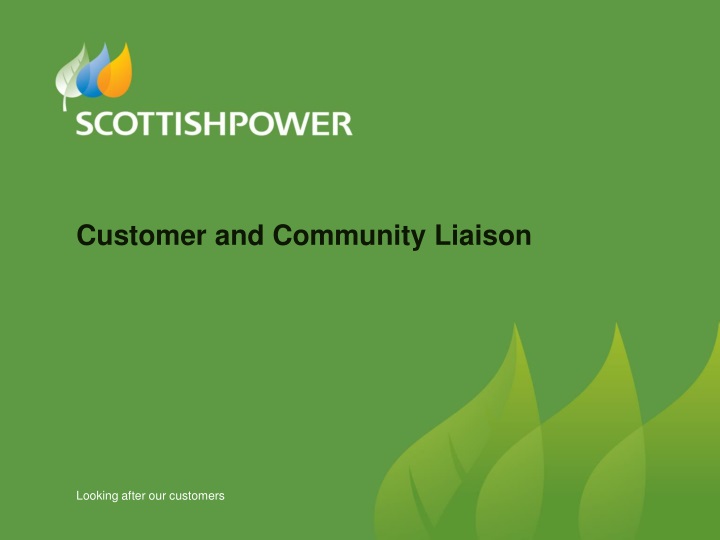 customer and community liaison