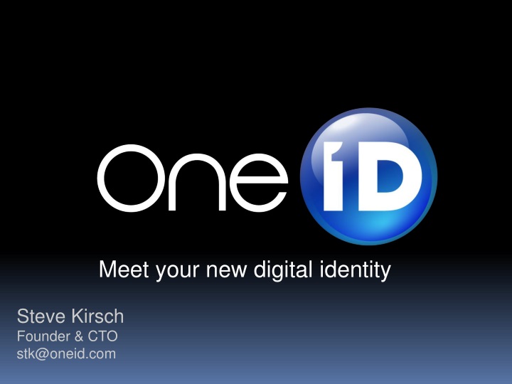 meet your new digital identity