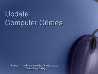 Update: Computer Crimes