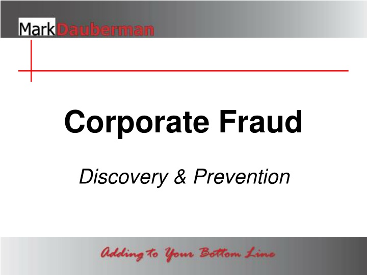 corporate fraud discovery prevention