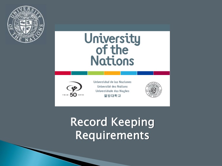 record keeping requirements