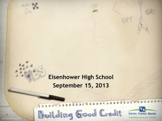 Eisenhower High School September 15, 2013