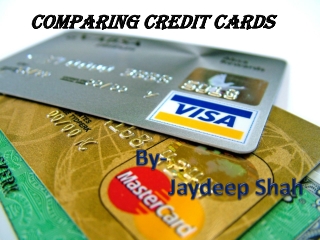 Comparing Credit Cards