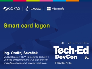 Smart card logon