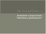 Identidad Chilena - slide 1