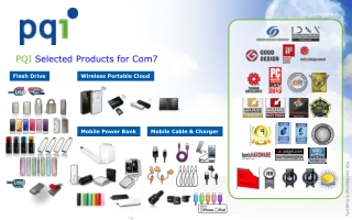 PQI Selected Products for Com7