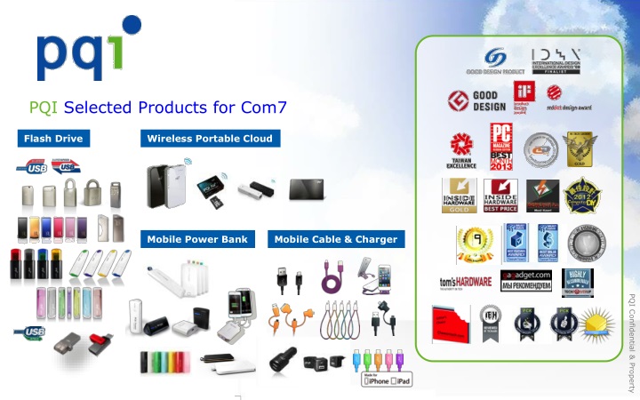 pqi selected products for com7