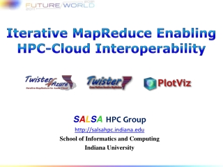 Iterative MapReduce E nabling HPC-Cloud Interoperability