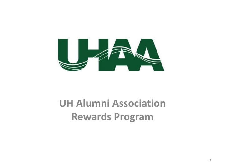 uh alumni association rewards program
