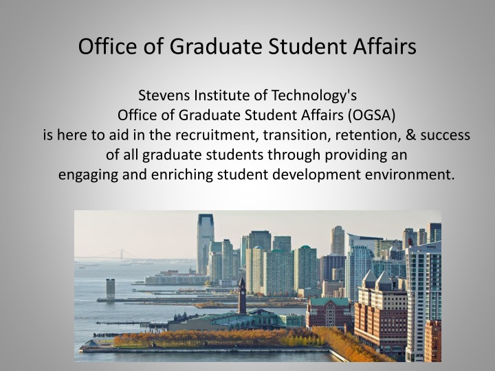office of graduate student affairs
