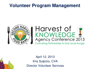 Volunteer Program Management