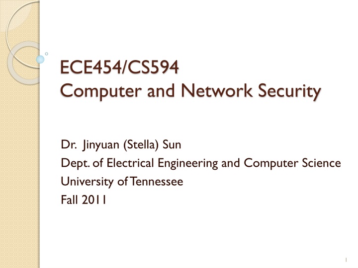 ece 454 cs594 computer and network security