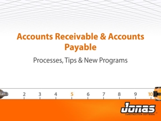 Accounts Receivable &amp; Accounts Payable