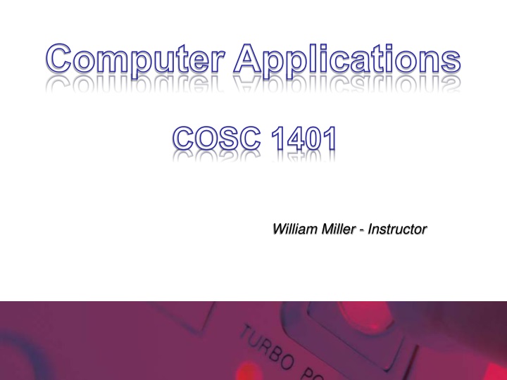 cosc 1401