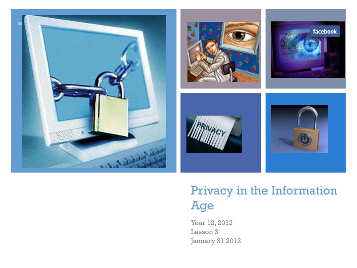 privacy in the information age