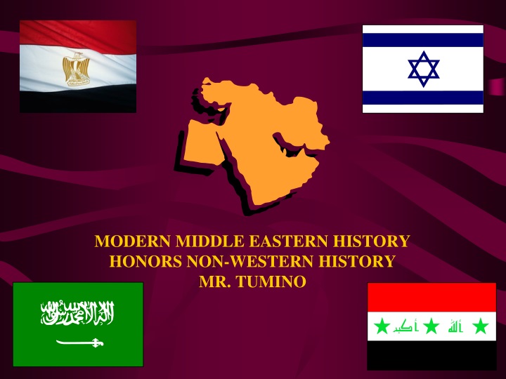 modern middle eastern history honors non western history mr tumino