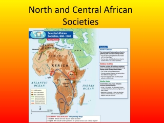 North and Central African Societies