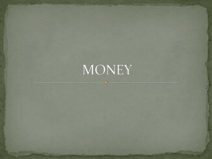 money