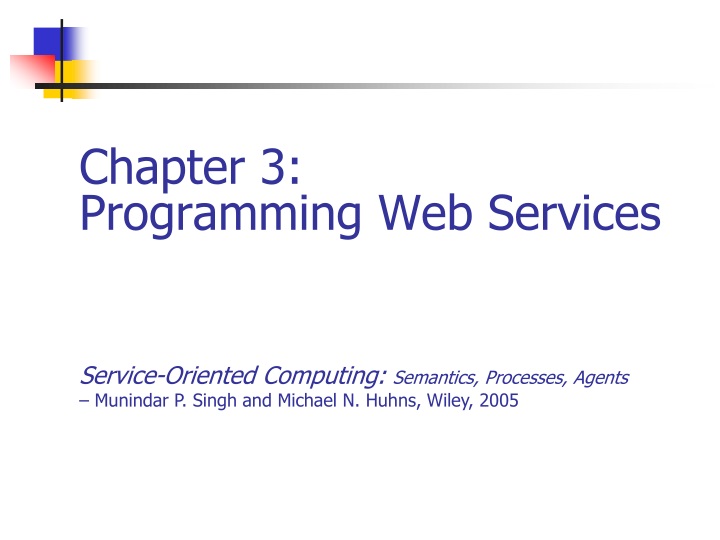 chapter 3 programming web services