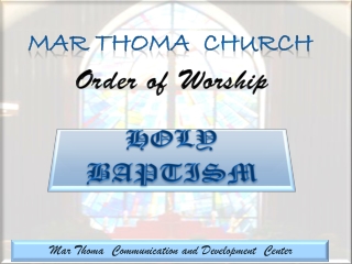 MaR THOMA CHURCH