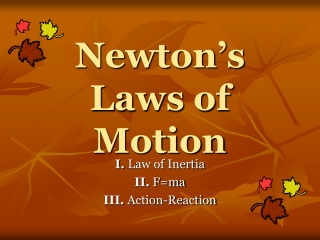 newton s laws of motion