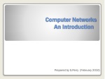 Computer Networks An Introduction - slide 1