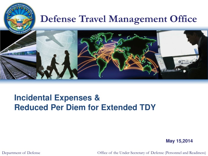 incidental expenses reduced per diem for extended tdy