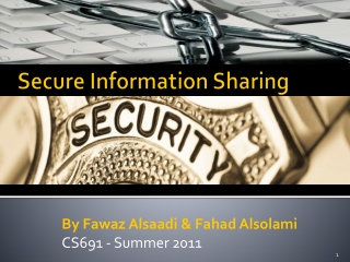 Secure Information Sharing