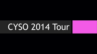 CYSO 2014 Tour