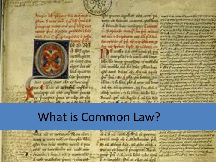 what is common law