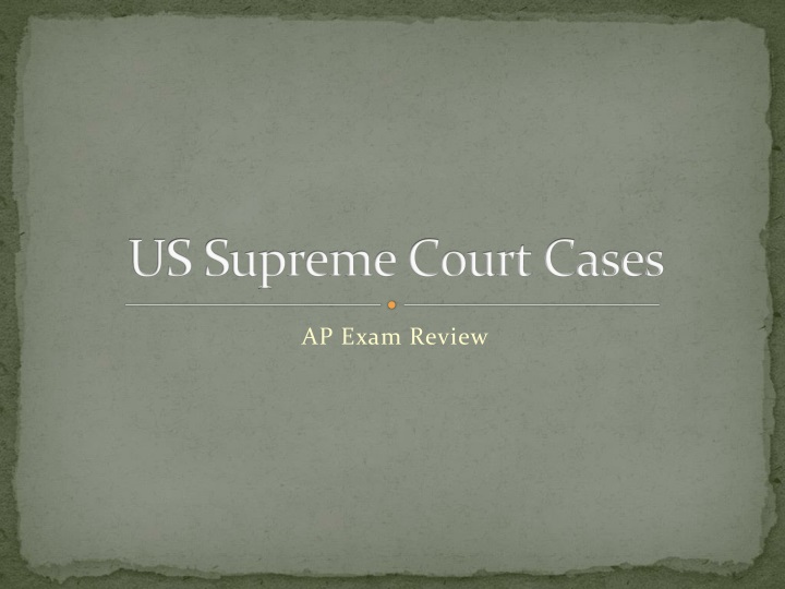 us supreme court cases