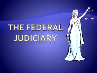 The federal judiciary