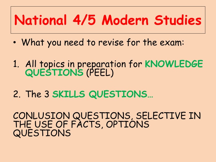 national 4 5 modern studies