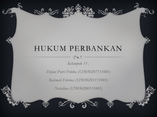 hukum perbankan