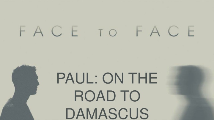 paul on the road to damascus acts 9