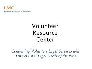 Volunteer Resource Center
